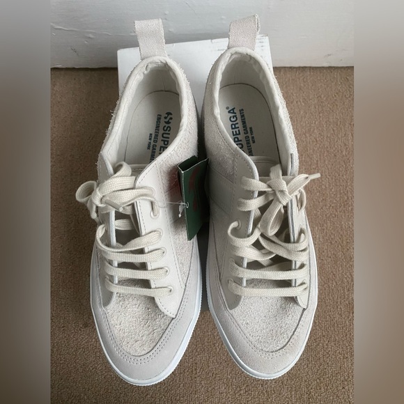 SUPERGA X ENGINEERED GARMENTS 3420 LOW WHITE sneakers 9.5US womens /8US … - Picture 8 of 12